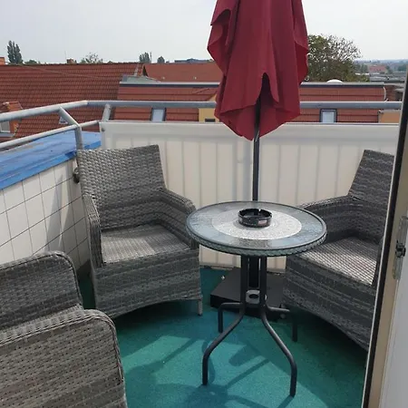 Dachgeschoss Mit Ausblick アパート